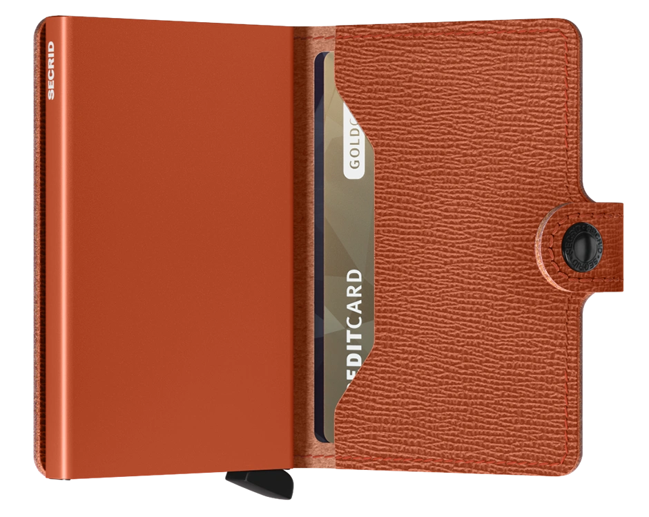 Secrid Crisple Wallet- Pumpkin.