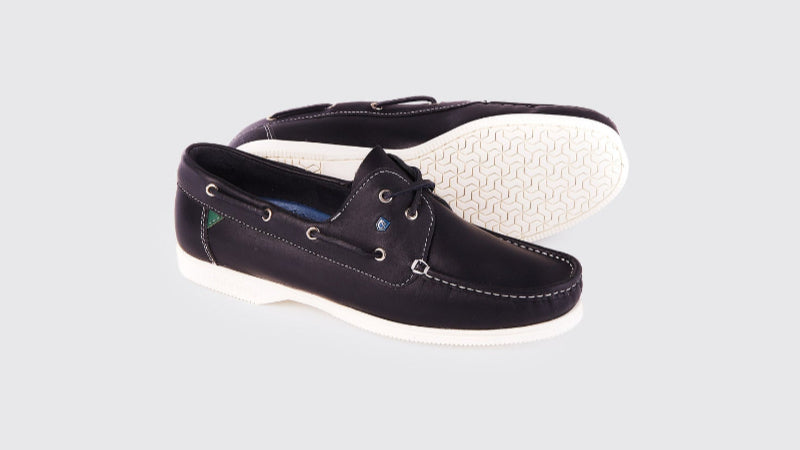 Dubarry Navy Men "Dubes" Deck Shoe | Admirals
