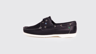 Dubarry Navy Men "Dubes" Deck Shoe | Admirals
