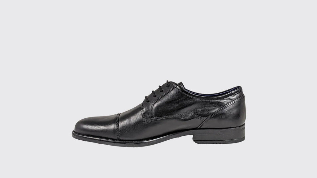 Dubarry Black leather dress shoe on a white background