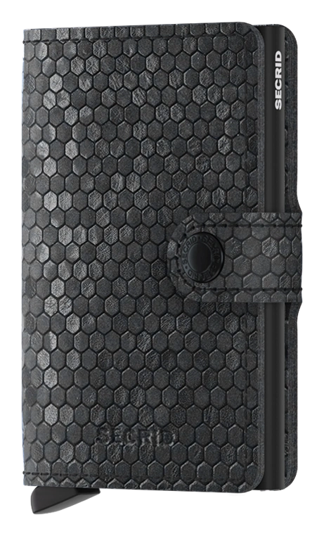 Secrid Hexagon Wallet- Black.