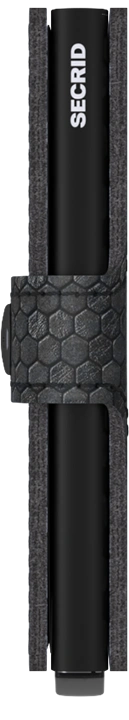 Secrid Hexagon Wallet- Black.