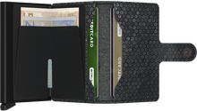 Load image into Gallery viewer, Secrid Hexagon Wallet- Black.
