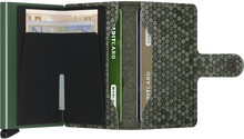 Load image into Gallery viewer, Secrid Hexagon Wallet- Green.
