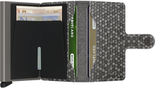 Load image into Gallery viewer, Secrid Hexagon Wallet- Grey.
