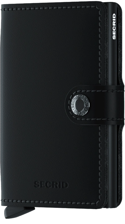 Secrid Matte Wallet - Black.