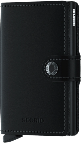 Secrid Matte Wallet - Black.