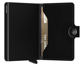 Secrid Matte Wallet - Black.