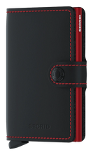 Load image into Gallery viewer, Secrid Matte Wallet -Black &amp; Red.
