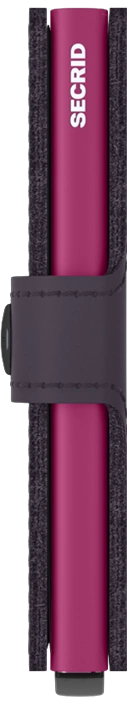 Secrid Matte Wallet -Dark Purple Fuchsia.