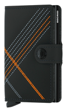 Load image into Gallery viewer, Secrid Stich Linea Wallet -  Orange.

