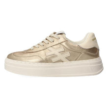 Load image into Gallery viewer, Beige sneaker with white sole on a white background
