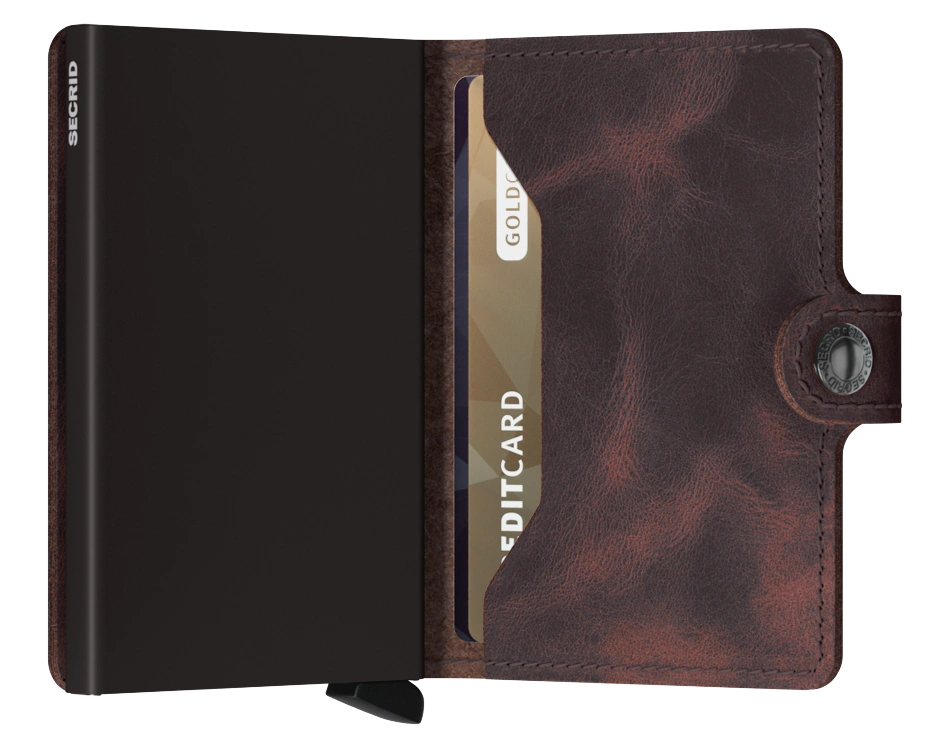 Secrid Vintaqge Wallet- Chocolate.