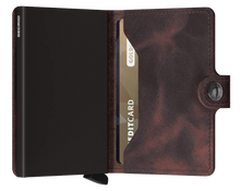 Load image into Gallery viewer, Secrid Vintaqge Wallet- Chocolate.
