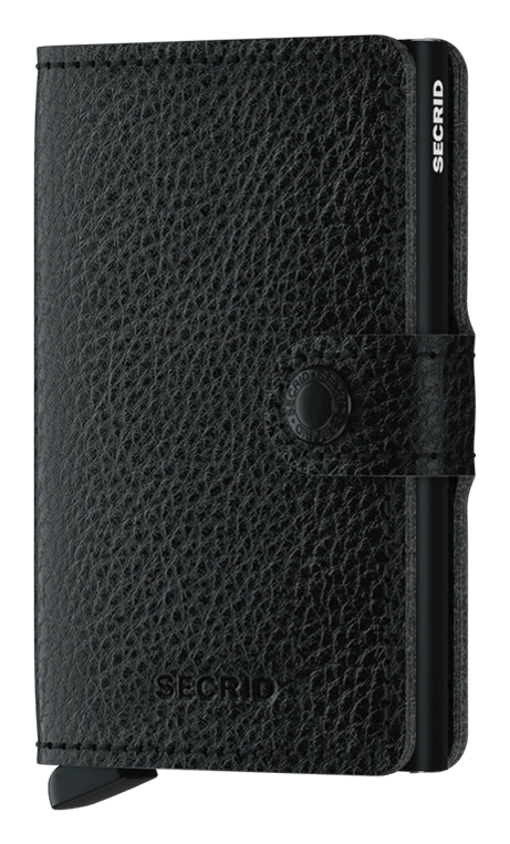 Secrid Vegetable Wallet-Black Black.