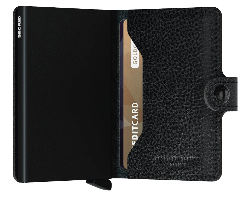 Secrid Vegetable Wallet-Black Black.