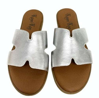 Karen Koo 839001SLV- Sandal.