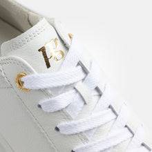 Load image into Gallery viewer, Paul Green White Leather Platform Trainer|5241000
