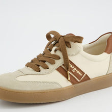 Load image into Gallery viewer, Paul Green  Beige Leather Trainer|5437149
