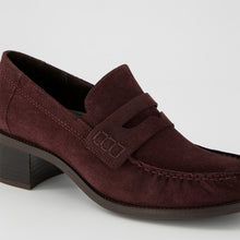 Load image into Gallery viewer, Paul Green Burgundy Suede Loafer|1260004
