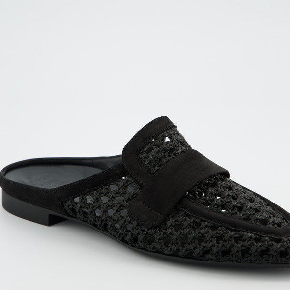 Paul Green Black Slip On|6207019
