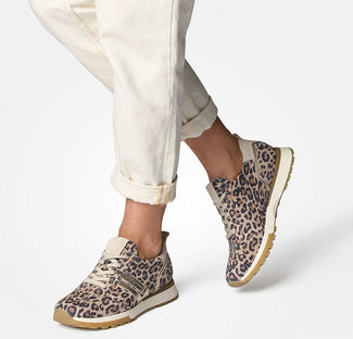 Paul Green Leo Print Trainer|5392090