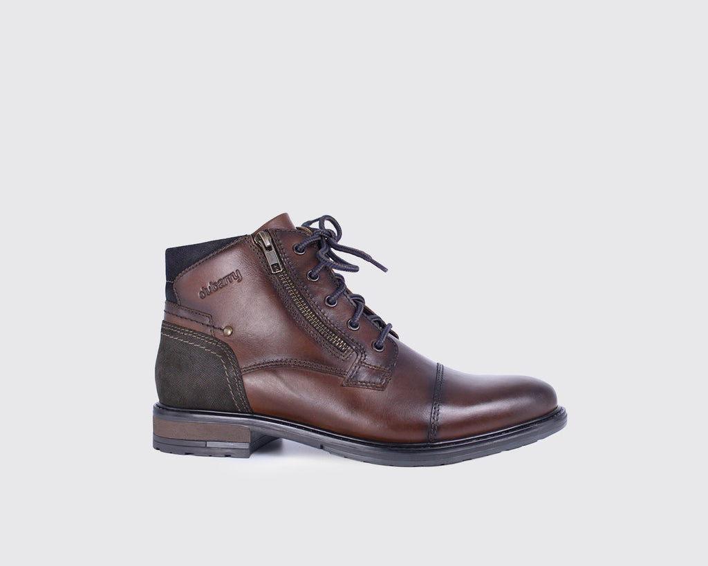 Dubarry Brown Laced Ankle Boot |Switzer