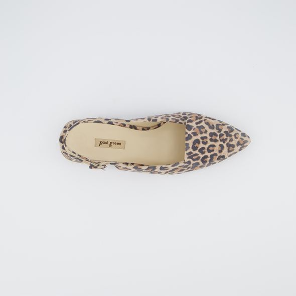 Paul Green Leo Print Sling Back|6090070