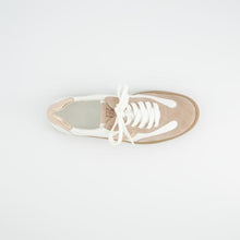 Load image into Gallery viewer, Paul Green White and Beige Suede Trainer|5437119
