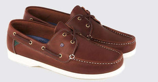 Dubarry Ladies Brown "Dubes" Deck Shoe | Admirals