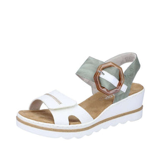 Reiker 6747681M - Open Toe Mini Wedge Sandal.