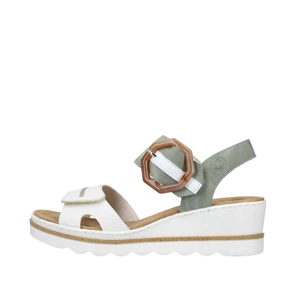 Reiker 6747681M - Open Toe Mini Wedge Sandal