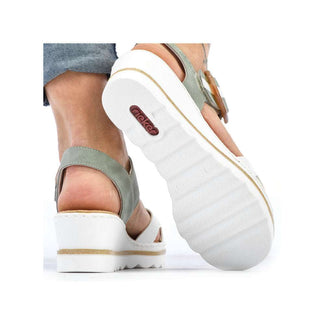 Reiker 6747681M - Open Toe Mini Wedge Sandal.