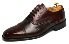 Load image into Gallery viewer, Mezlan Chelsea -Burgundy Formal Laced
