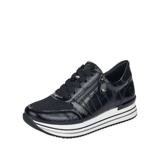 Remonte D130003BLK - Trainer Wide Fit.