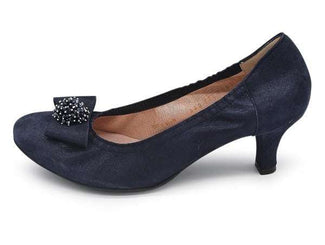 Le Babe Ladies Navy Court Shoe