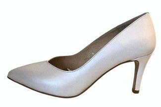 Karen Koo 6047821WH- Court Shoe.