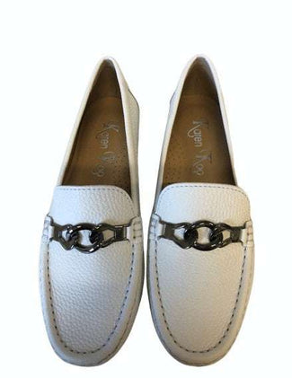 Karen Koo 50583WH- Loafer.