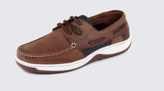 Dubarry Dark Brown Nubuck Deck Shoe |Regatta 