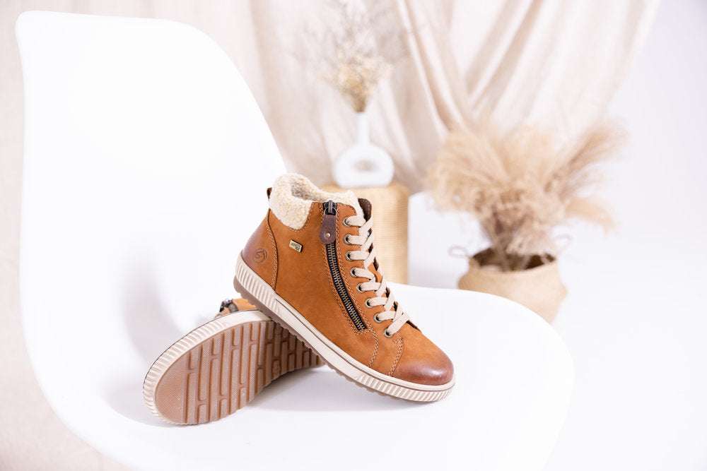 Remonte D077022BR - Ankle Boot Wide Fit.